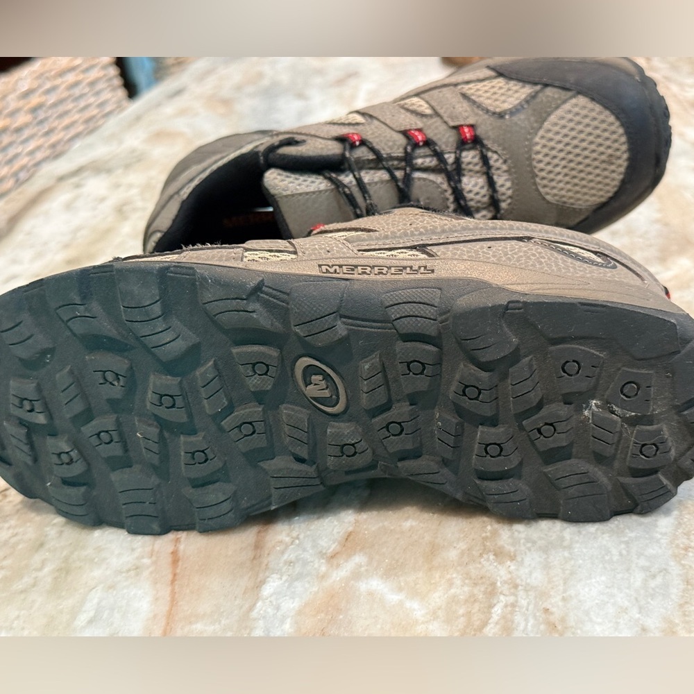 Kids MERRELL Moab hiking shoes- Size 6.5 - Picture 9 of 11
